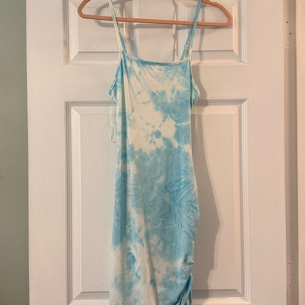 Rue21 Sky and Cloud Tie-Dye Dress